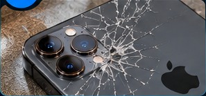Vetro posteriore iPhone crepato
